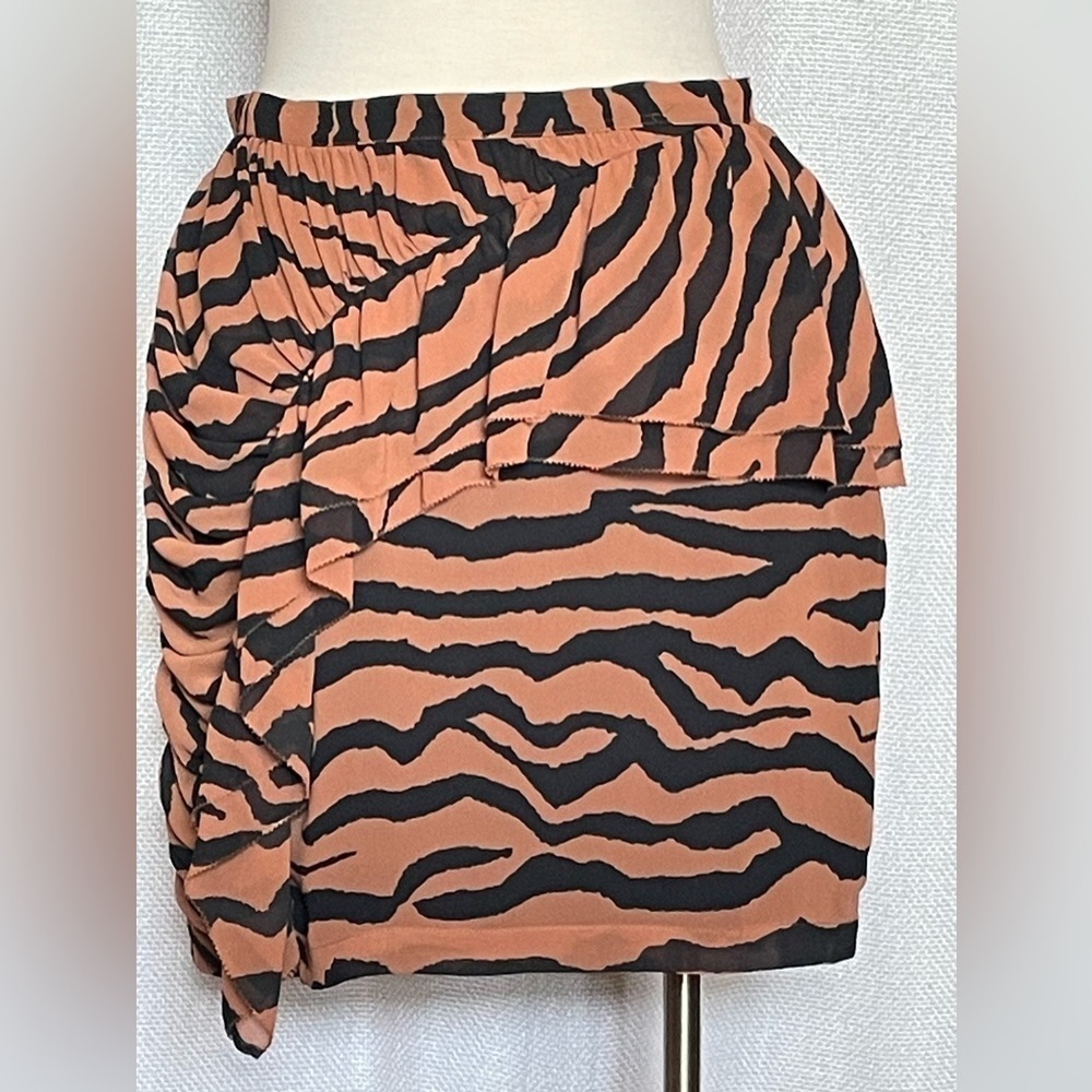 All saints Nia Zephyr zebra skirt - Picture 2 of 6